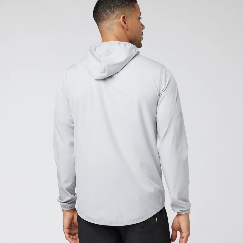 Vuori Outdoor Trainer Shell in Light Grey Medium - Picture 3 of 16